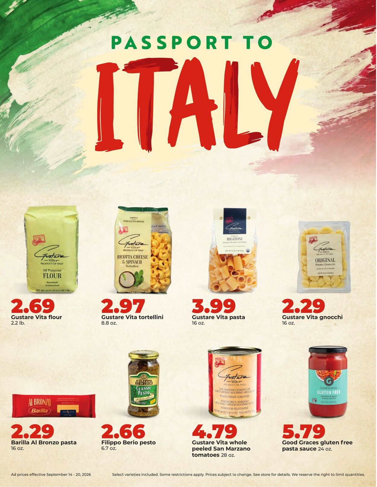 Catalogue HyVee from 09/14/2026