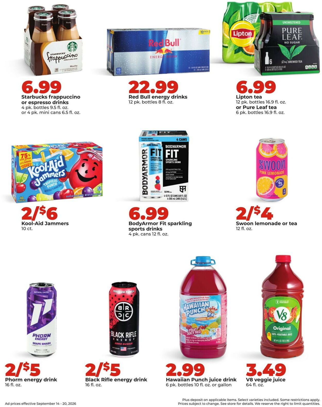 Catalogue HyVee from 09/14/2026