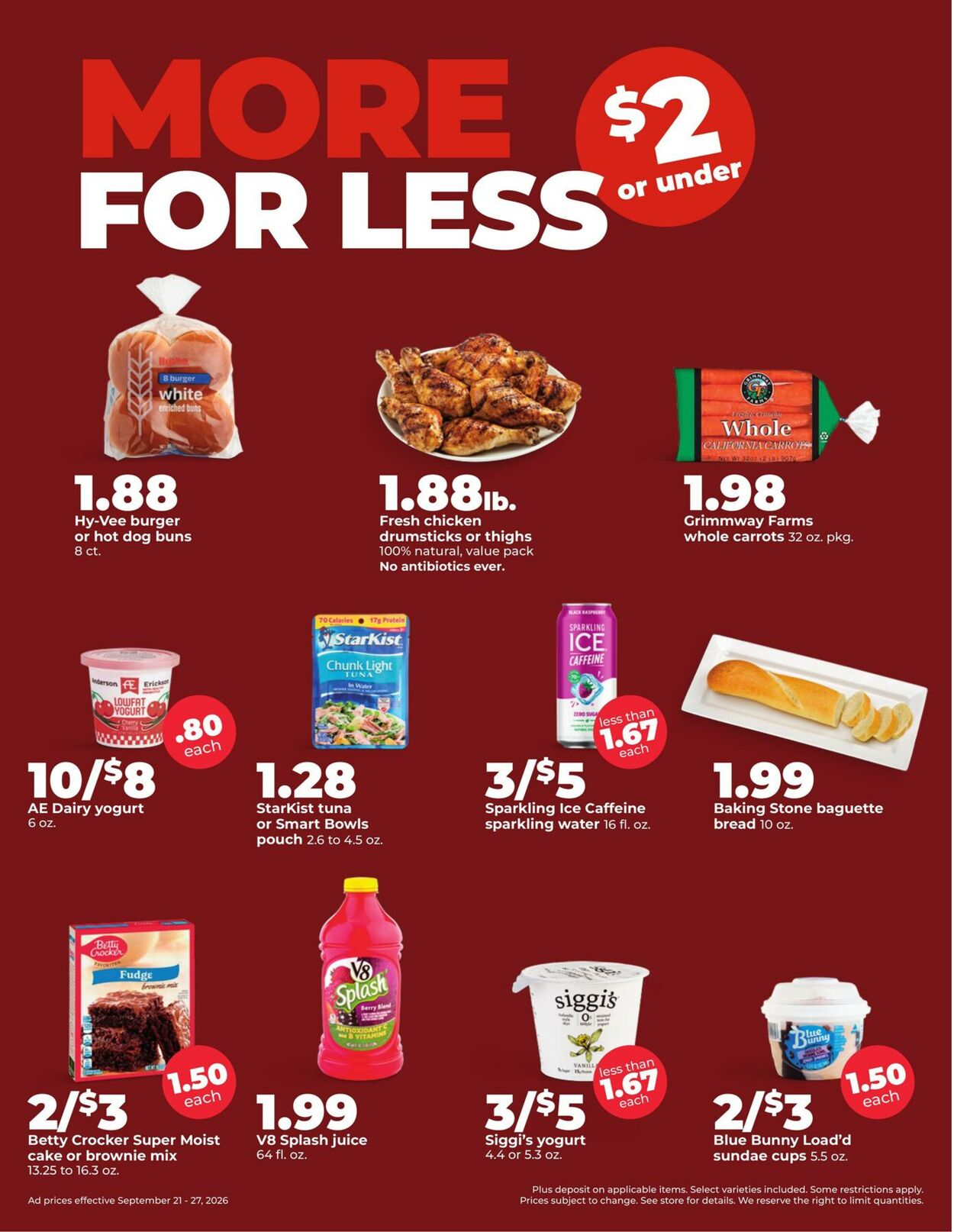 Catalogue HyVee from 09/21/2026
