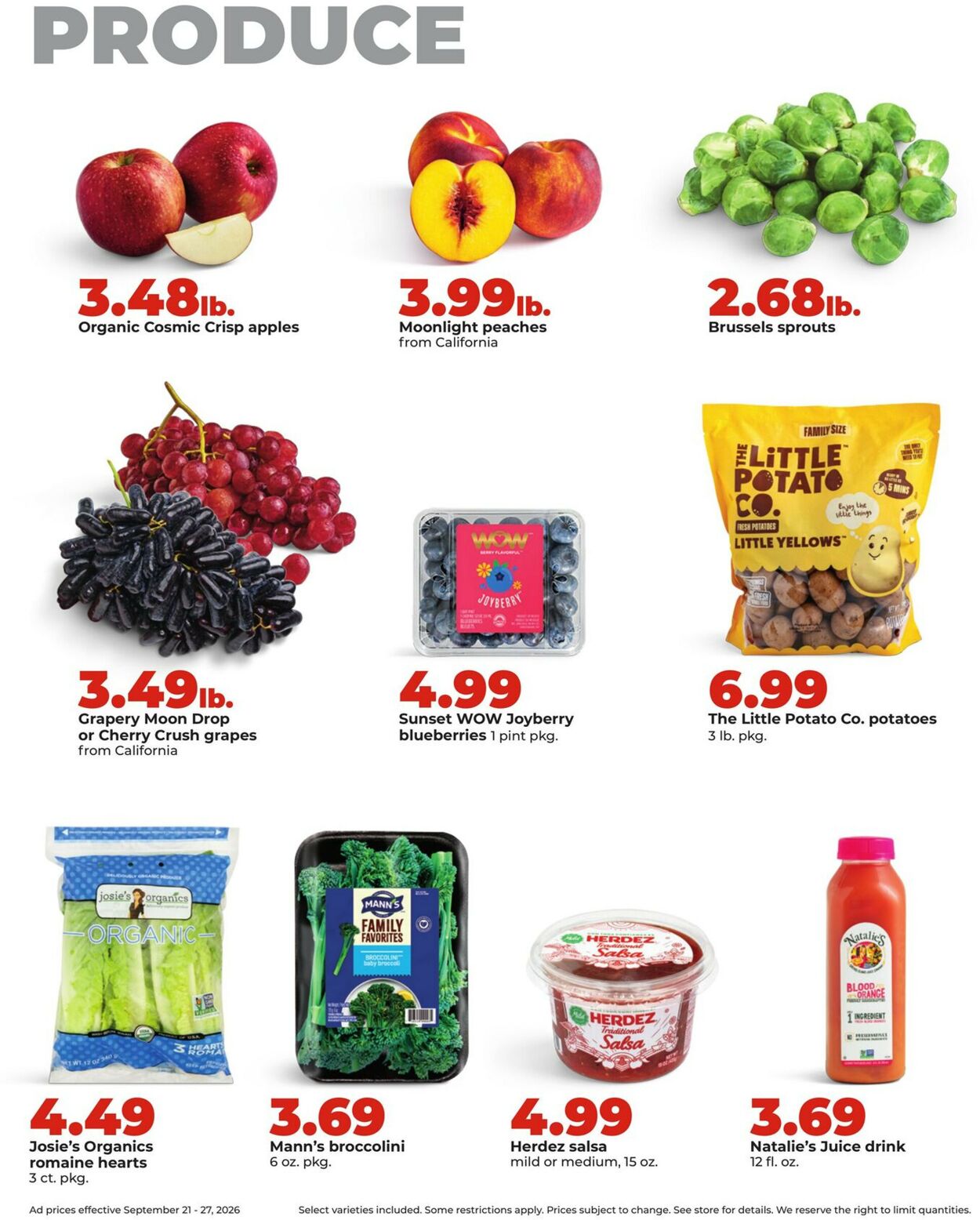 Catalogue HyVee from 09/21/2026
