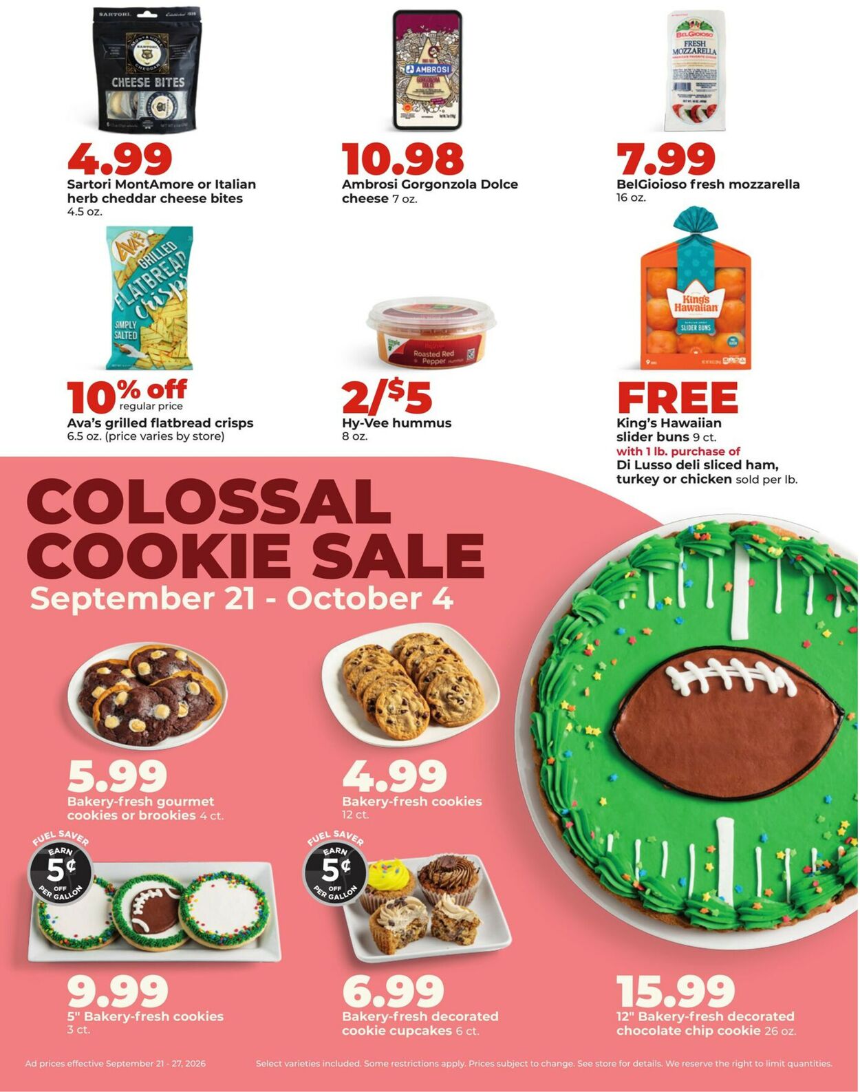 Catalogue HyVee from 09/21/2026