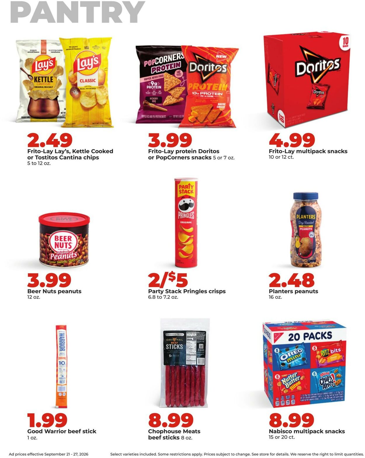 Catalogue HyVee from 09/21/2026