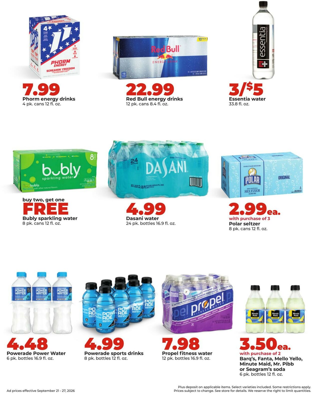Catalogue HyVee from 09/21/2026
