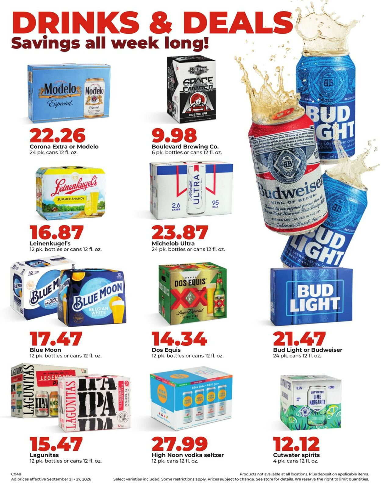 Catalogue HyVee from 09/21/2026