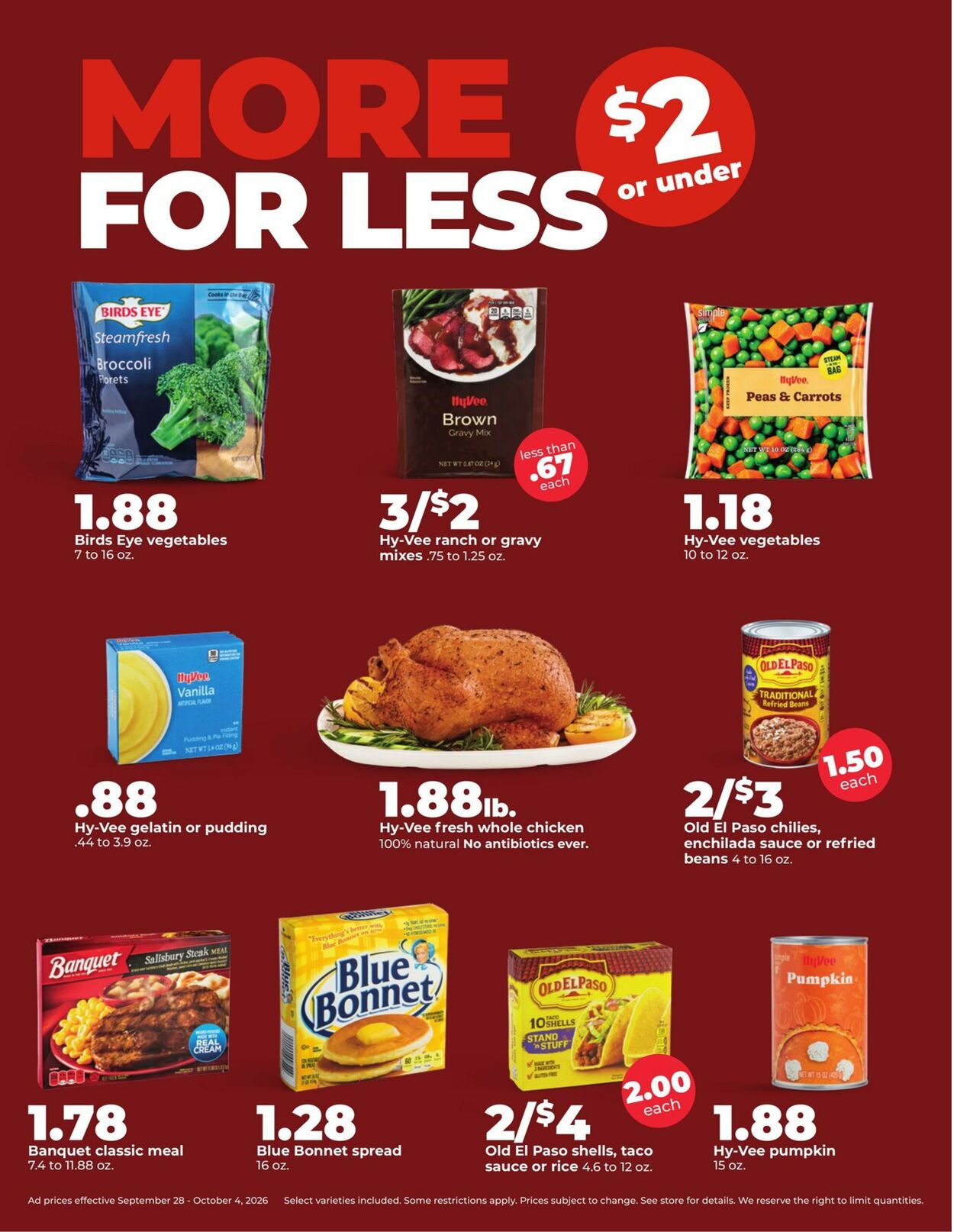 Catalogue HyVee from 09/28/2026