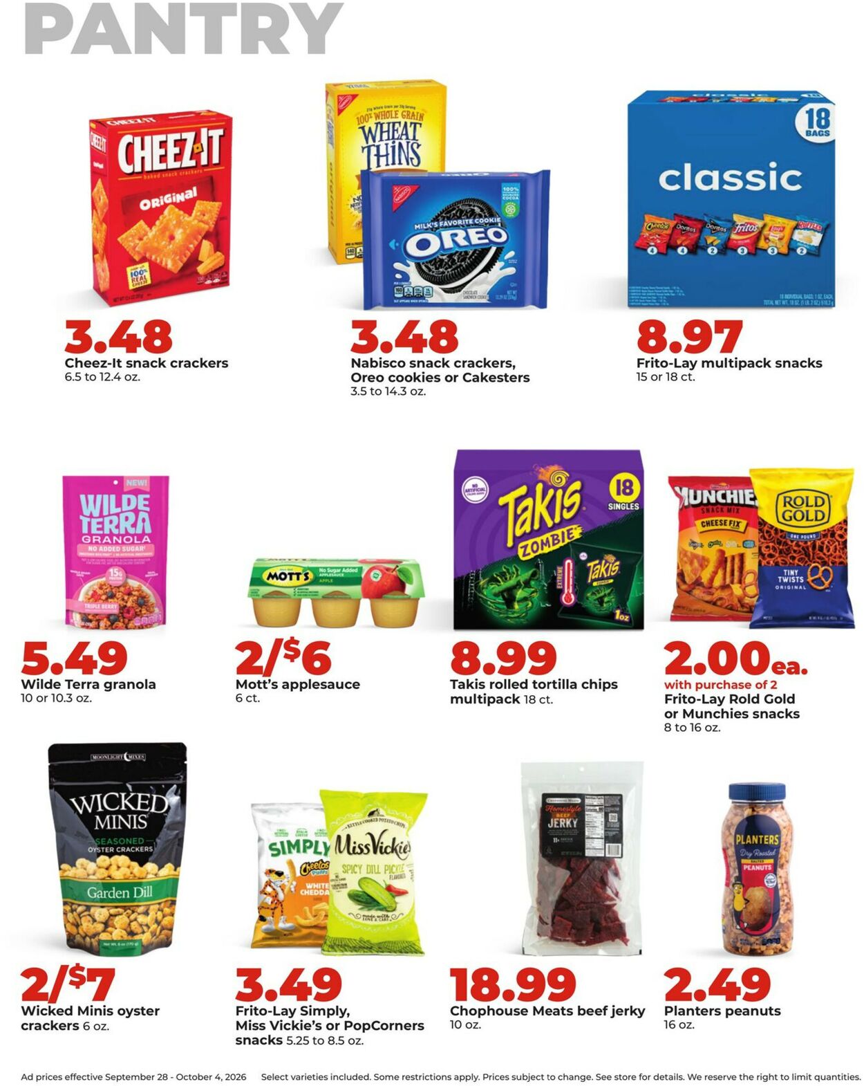 Catalogue HyVee from 09/28/2026