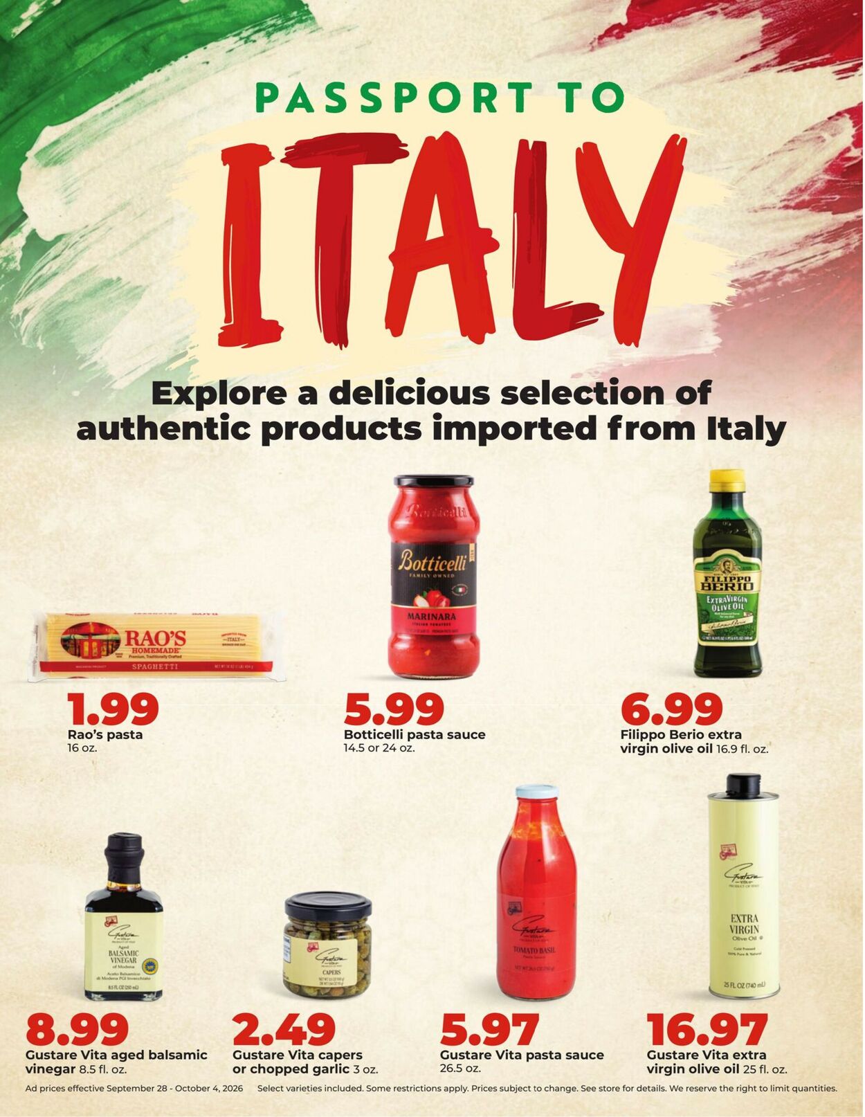 Catalogue HyVee from 09/28/2026