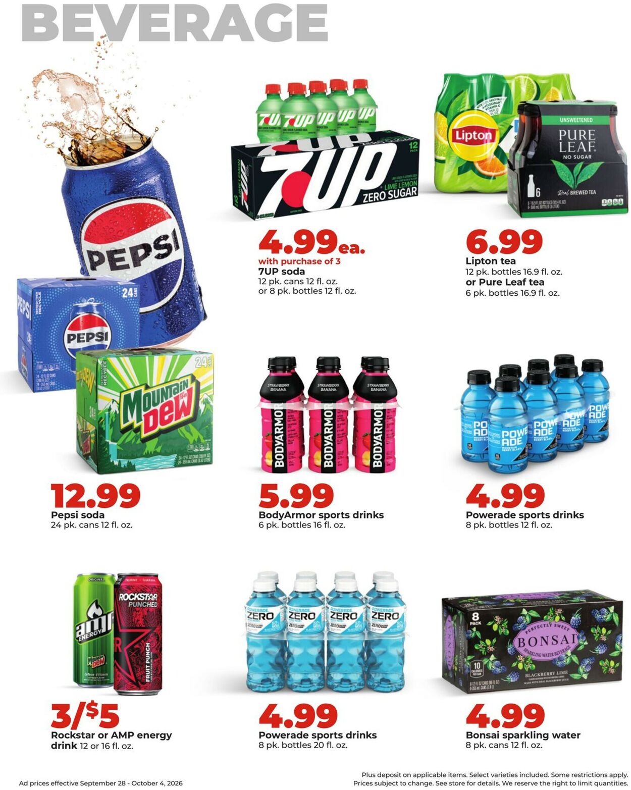 Catalogue HyVee from 09/28/2026