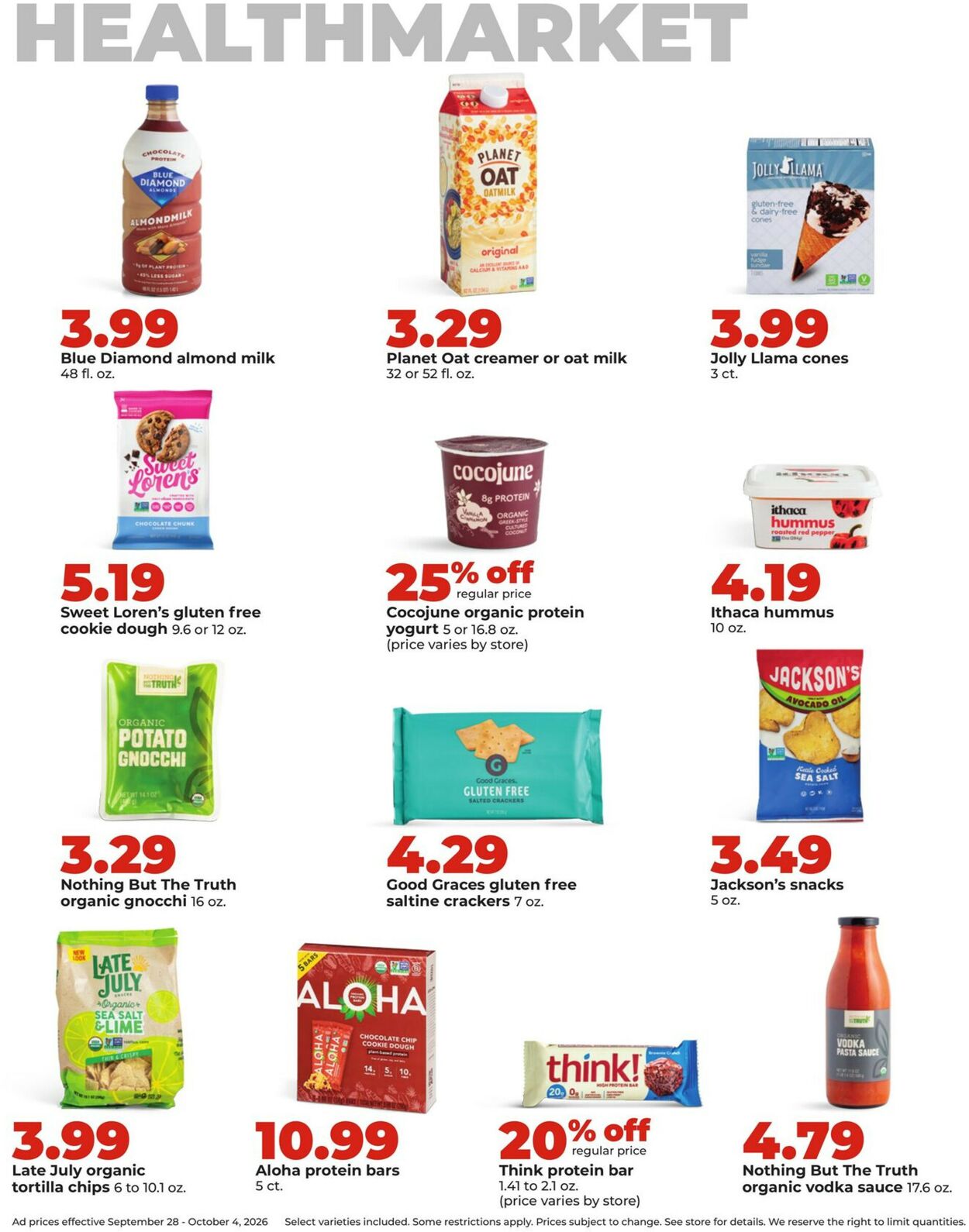Catalogue HyVee from 09/28/2026