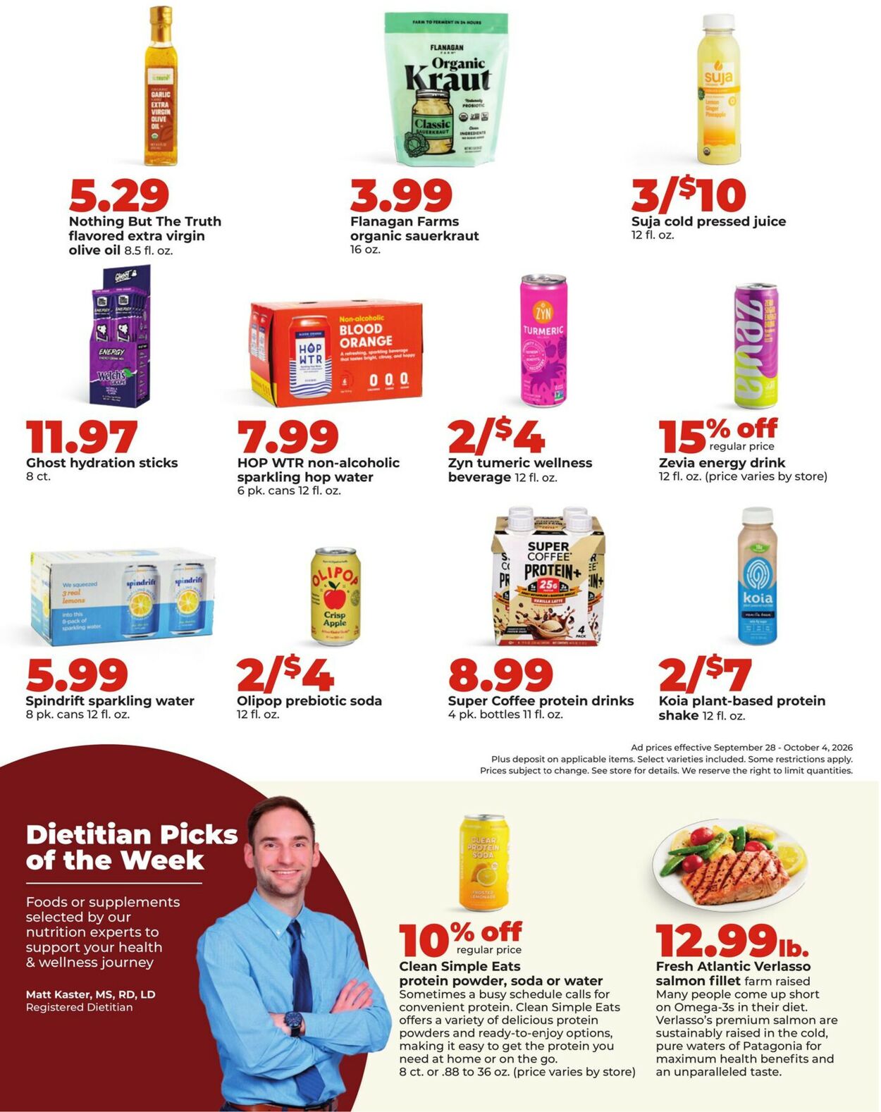 Catalogue HyVee from 09/28/2026