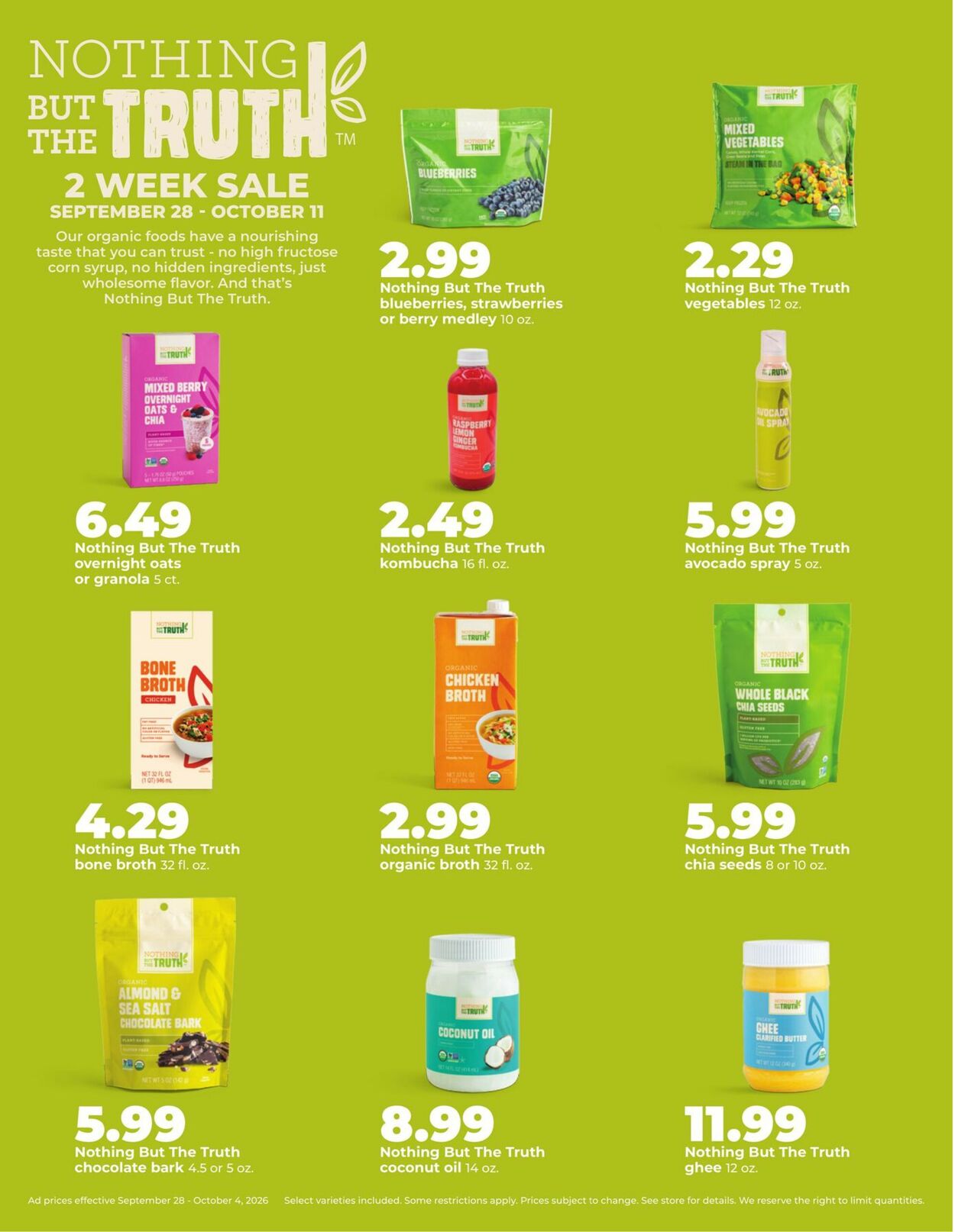 Catalogue HyVee from 09/28/2026