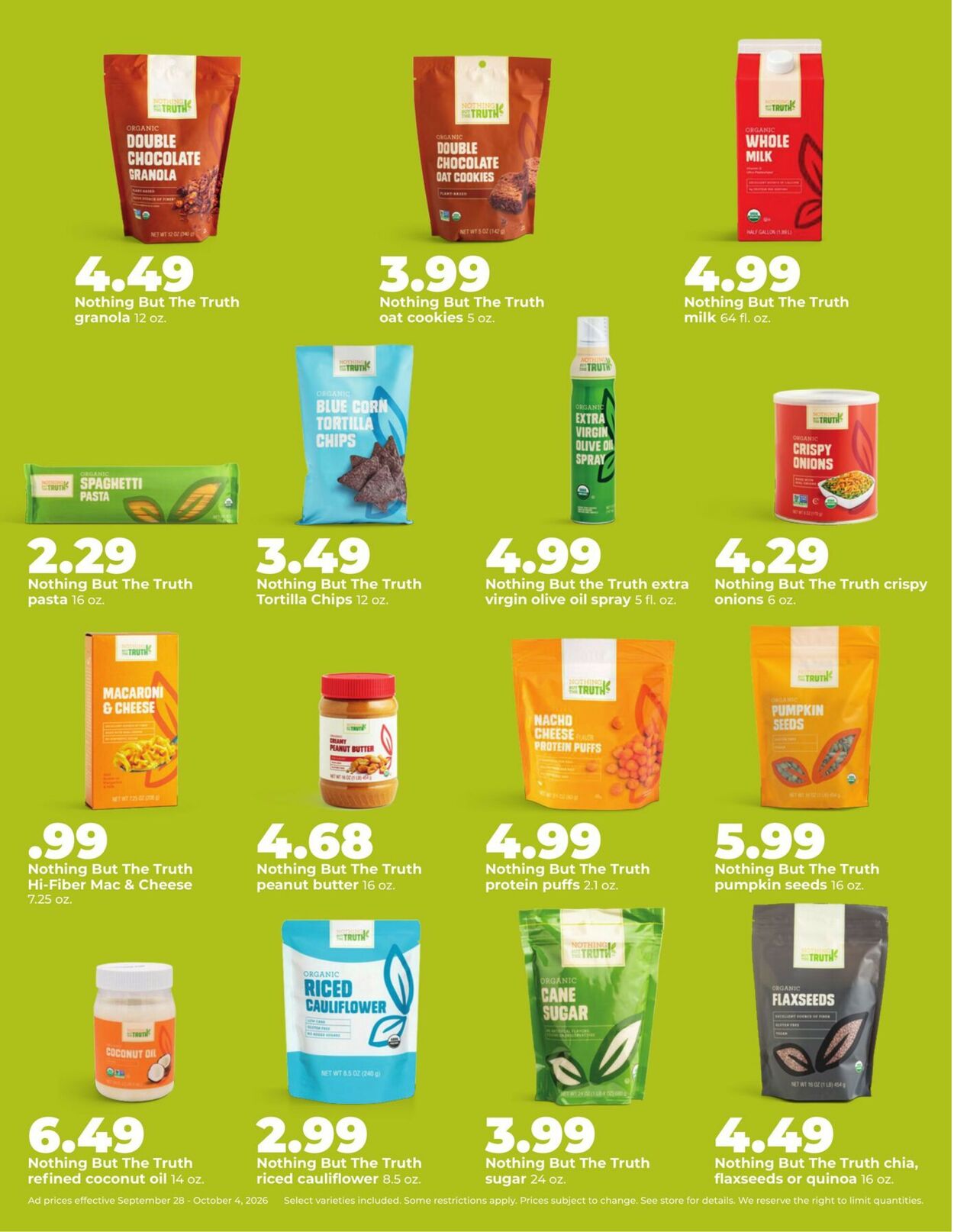 Catalogue HyVee from 09/28/2026