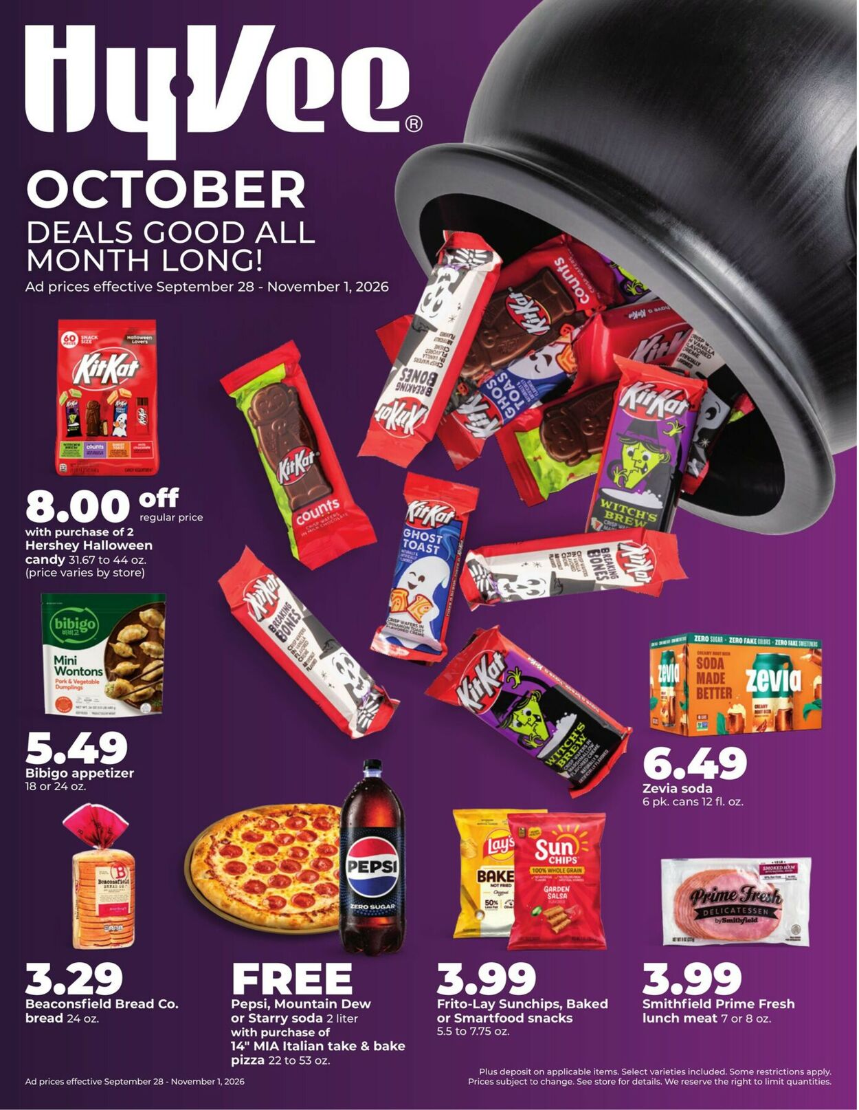 Catalogue HyVee from 09/28/2026