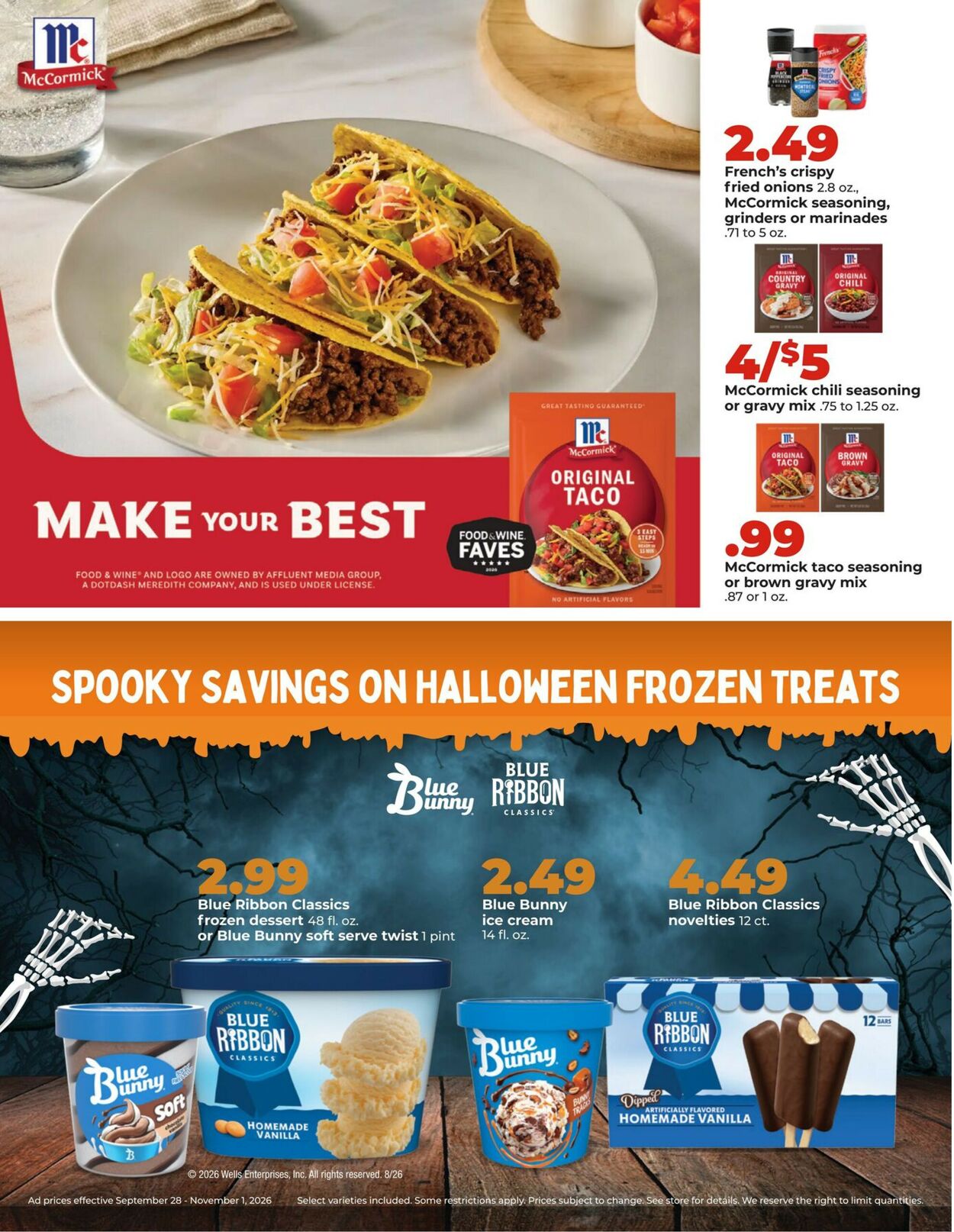 Catalogue HyVee from 09/28/2026