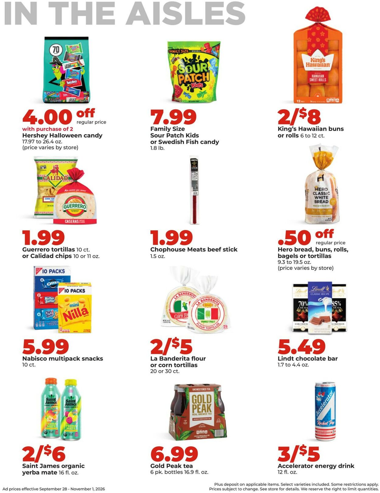 Catalogue HyVee from 09/28/2026