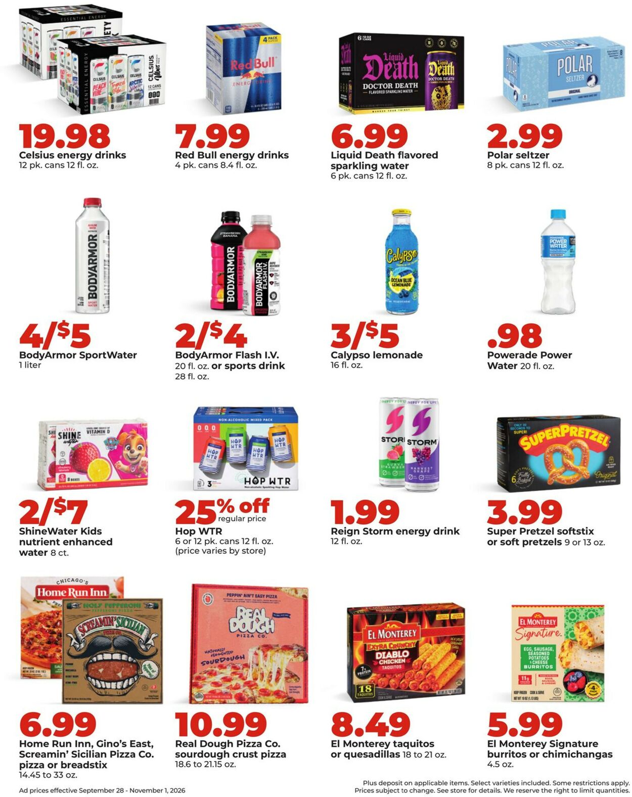 Catalogue HyVee from 09/28/2026