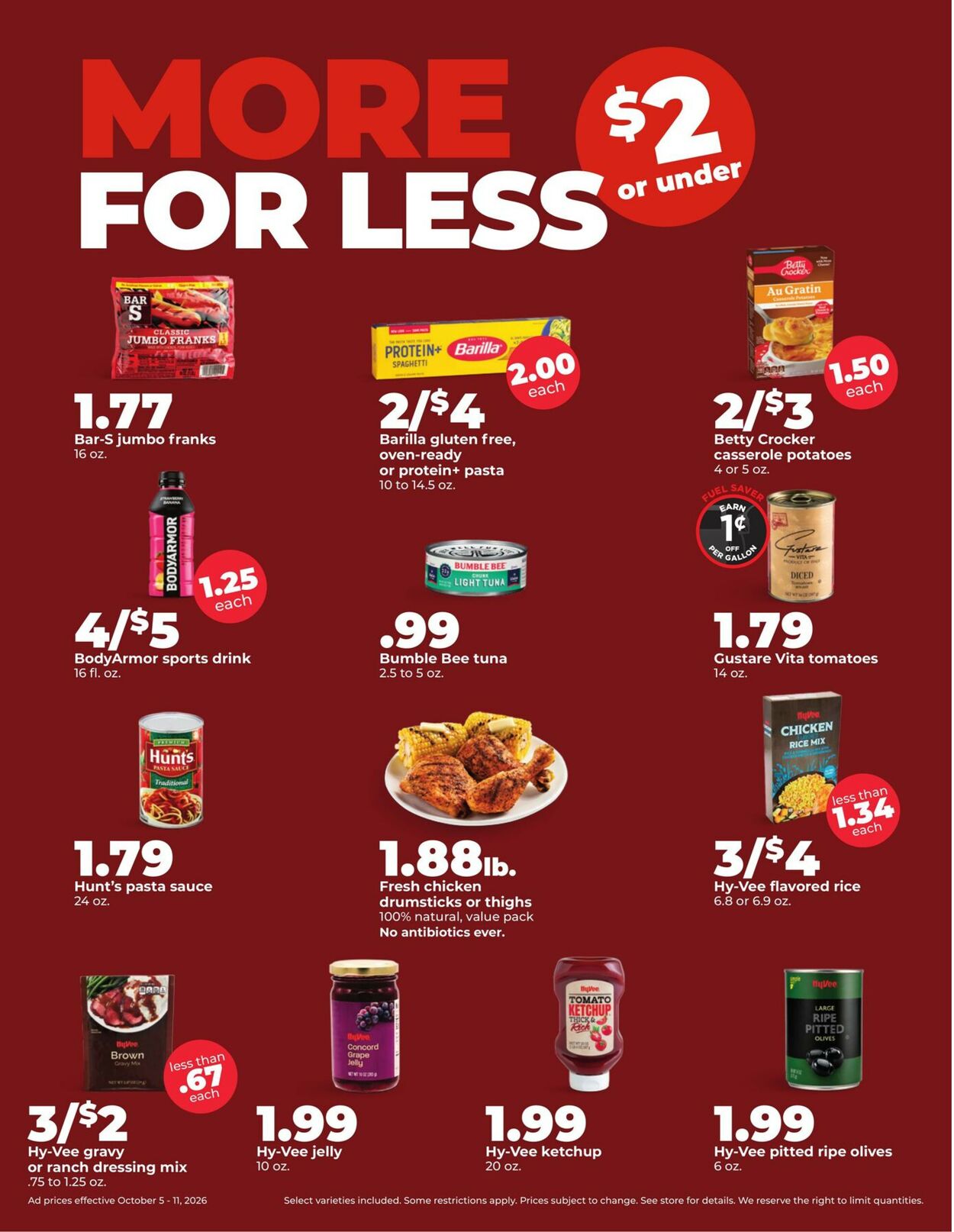 Catalogue HyVee from 10/05/2026