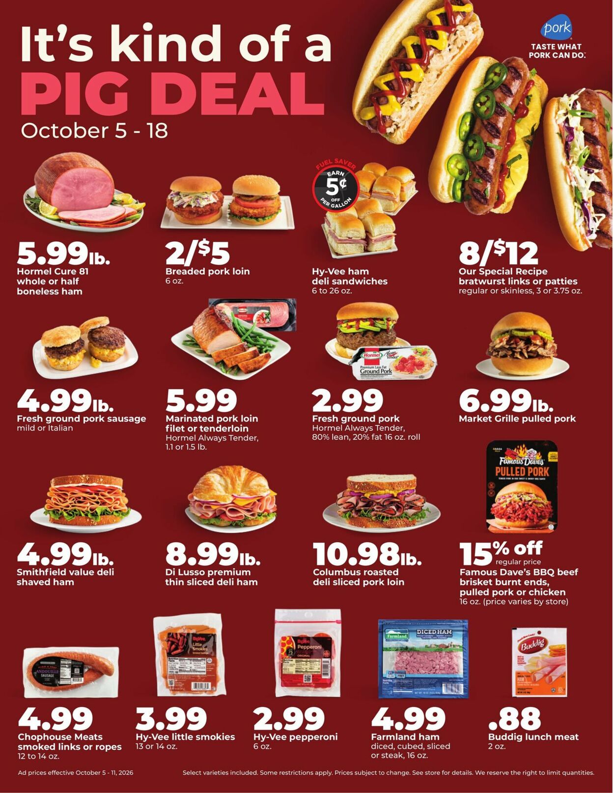 Catalogue HyVee from 10/05/2026