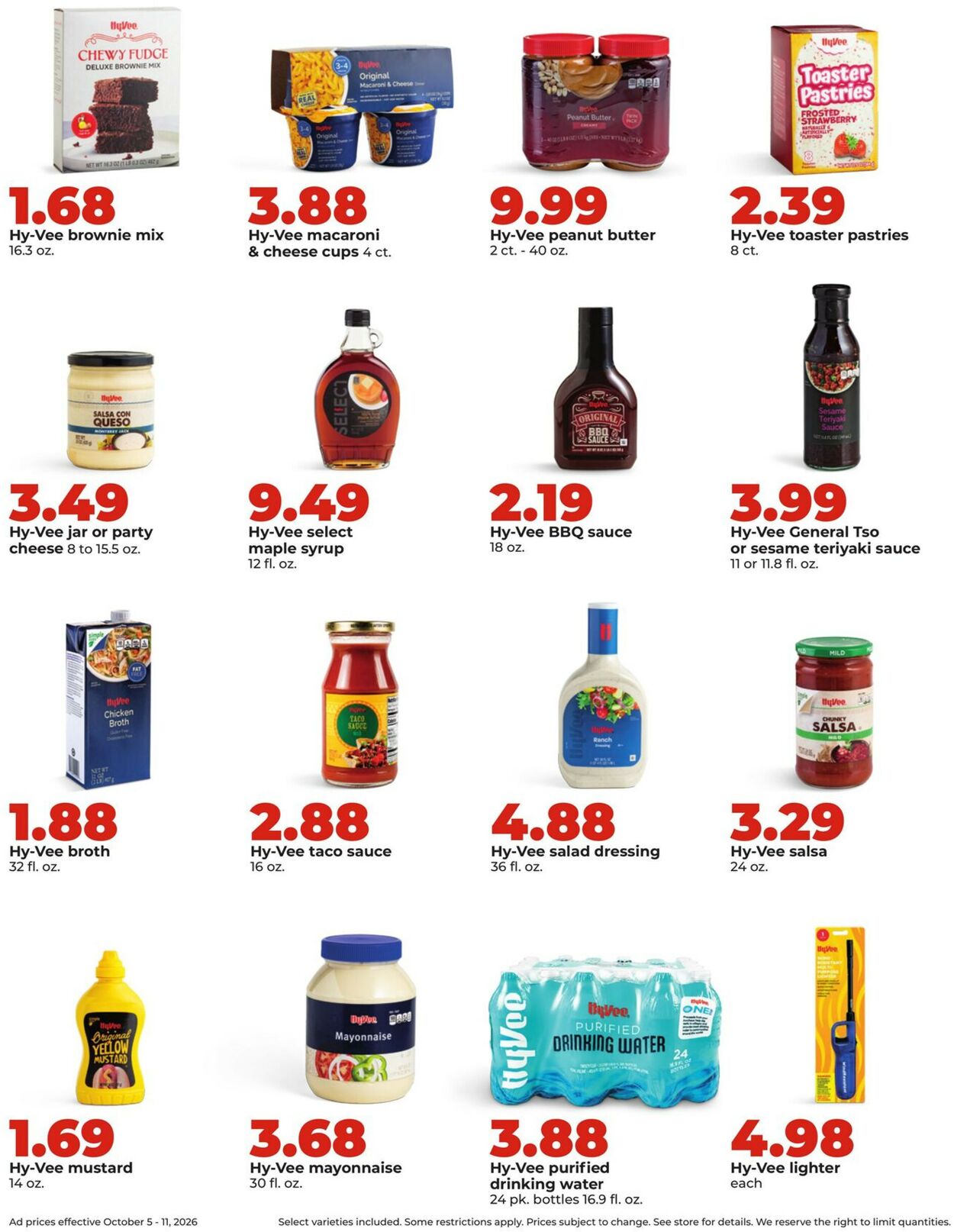 Catalogue HyVee from 10/05/2026