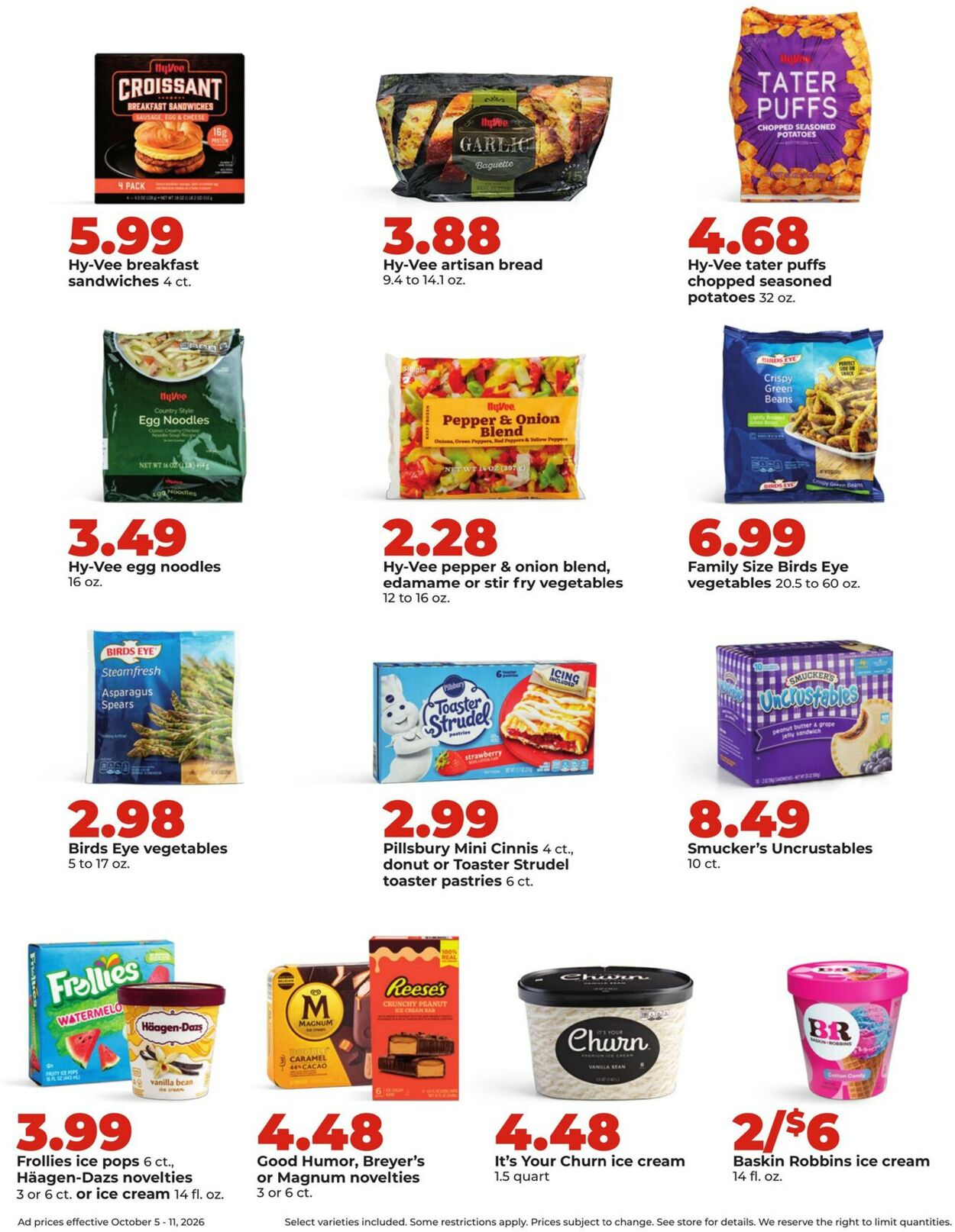 Catalogue HyVee from 10/05/2026
