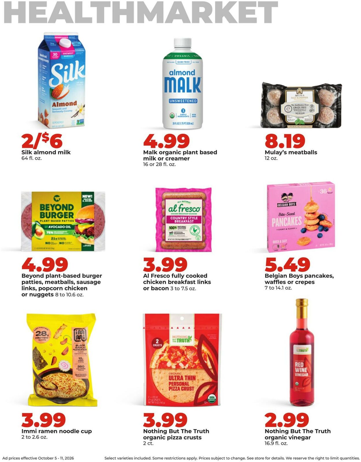 Catalogue HyVee from 10/05/2026