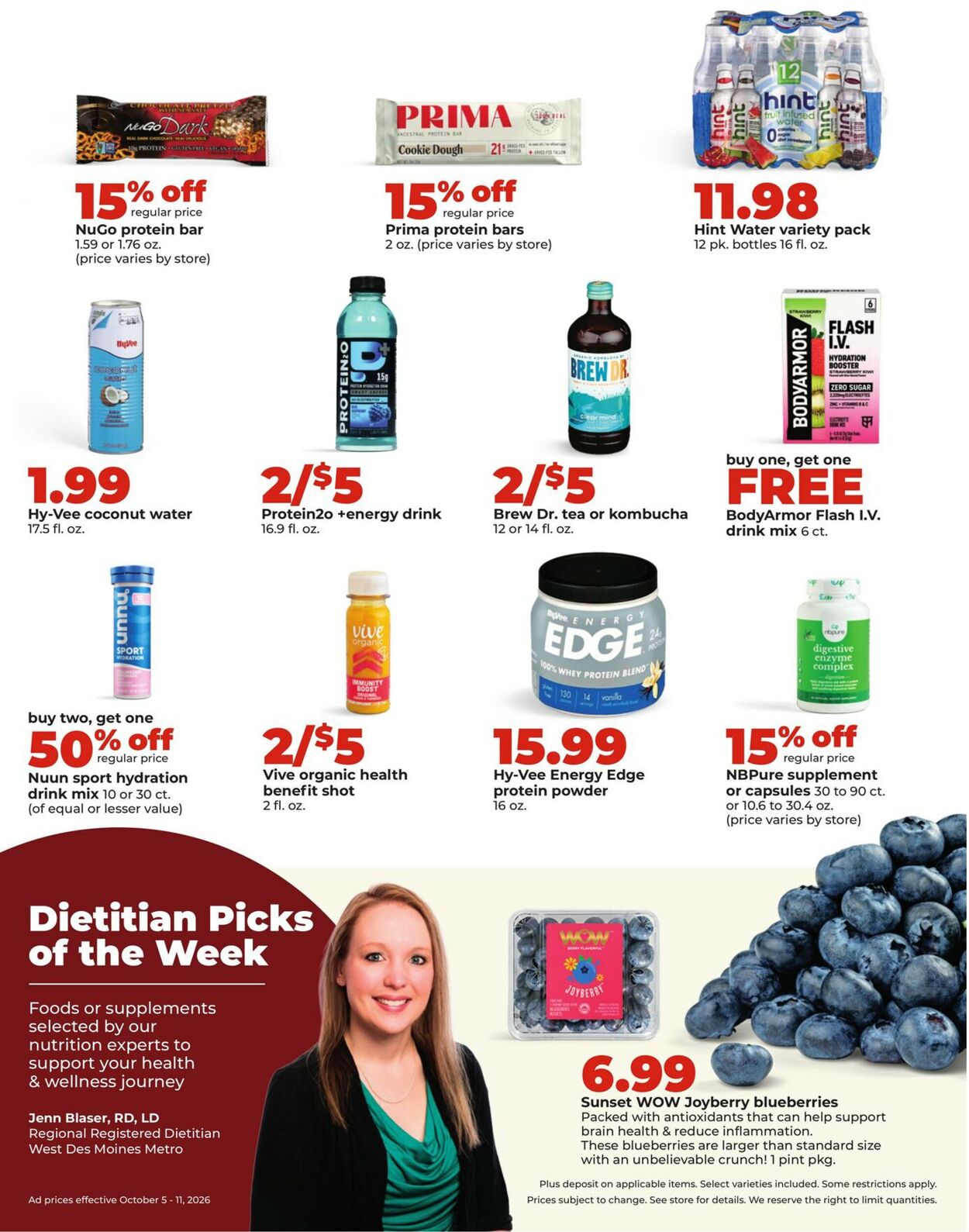 Catalogue HyVee from 10/05/2026