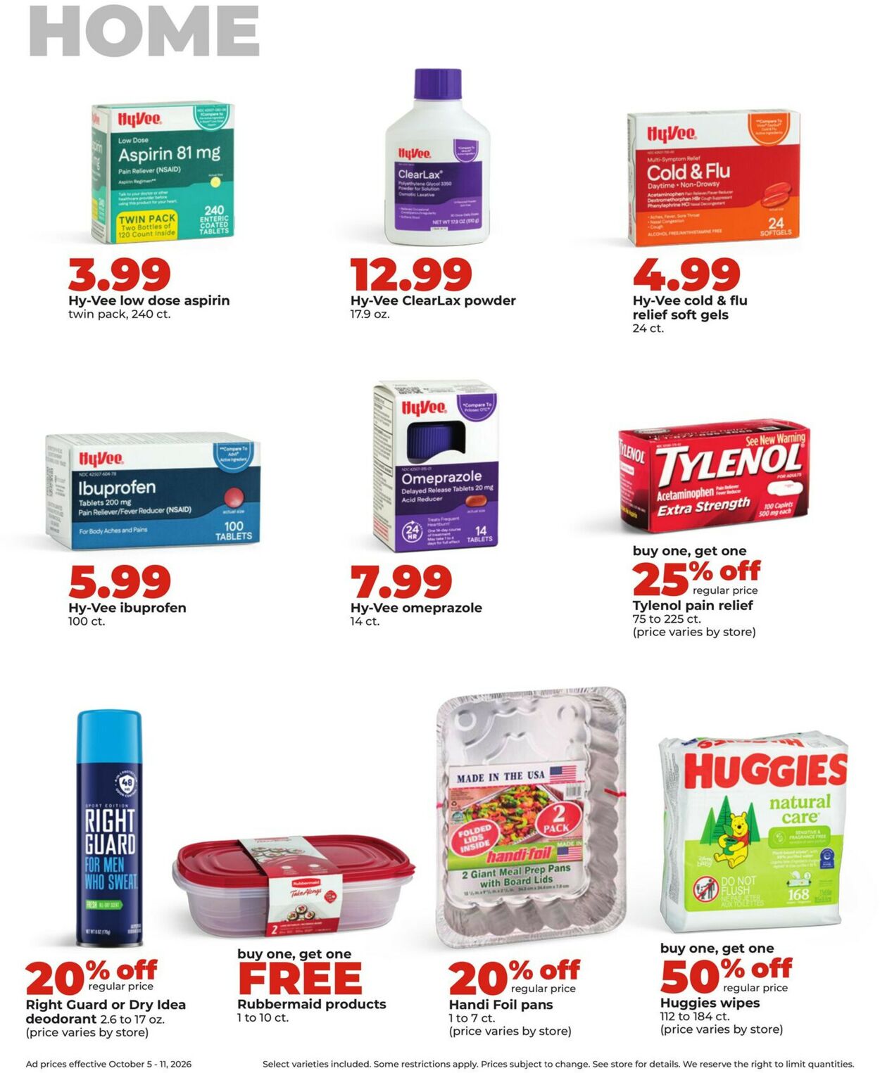 Catalogue HyVee from 10/05/2026
