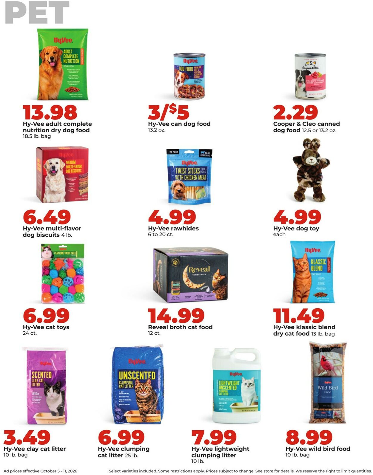 Catalogue HyVee from 10/05/2026