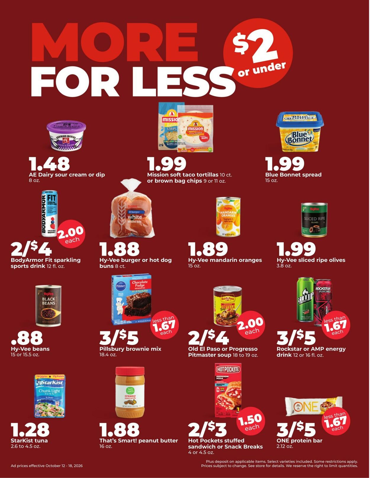 Catalogue HyVee from 10/12/2026