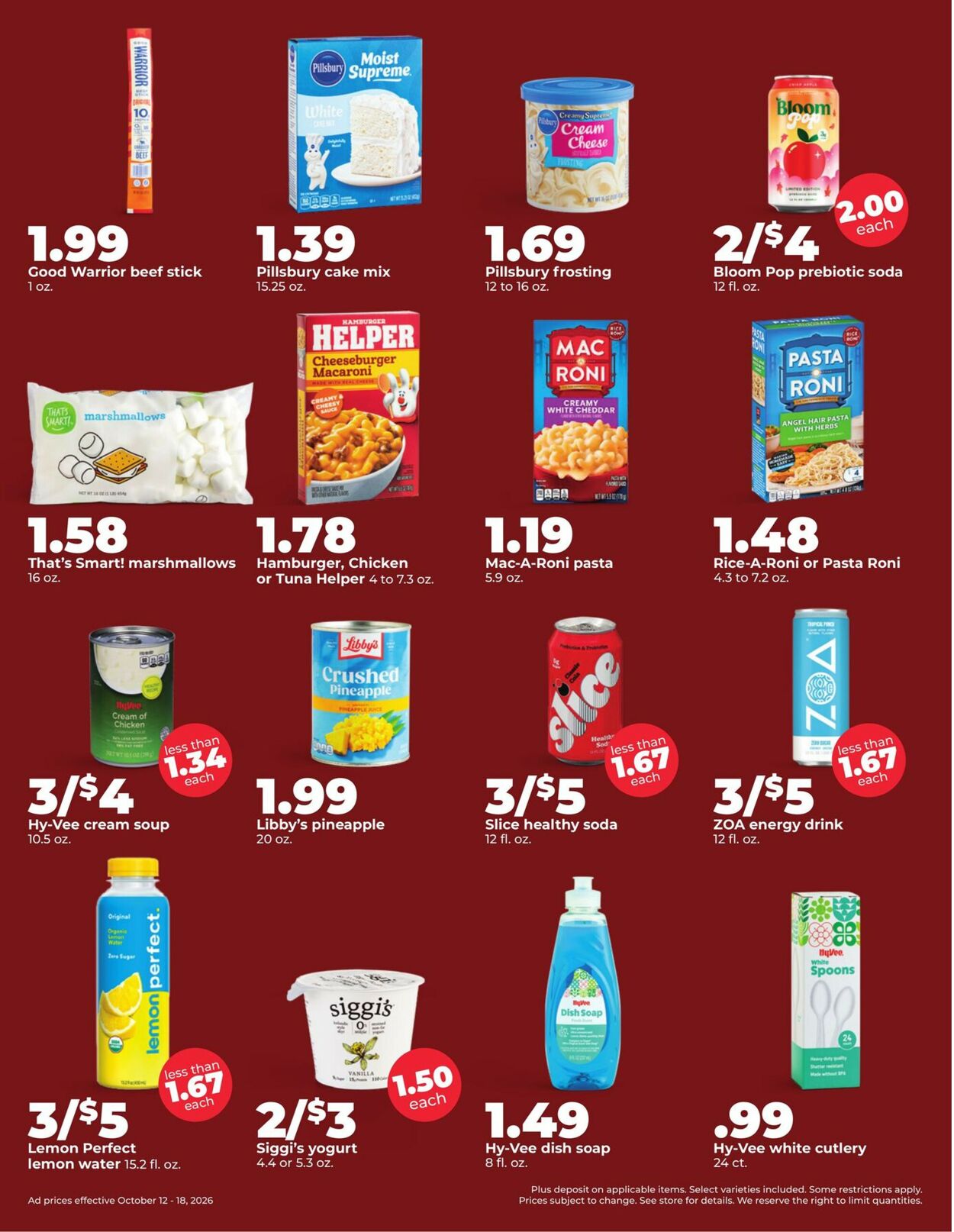 Catalogue HyVee from 10/12/2026