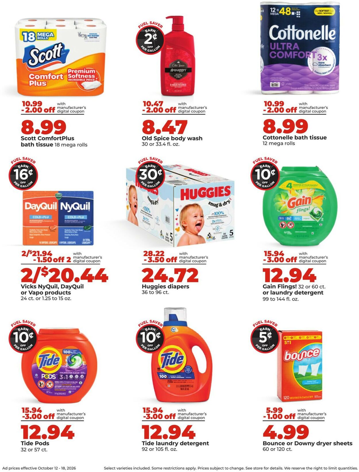 Catalogue HyVee from 10/12/2026