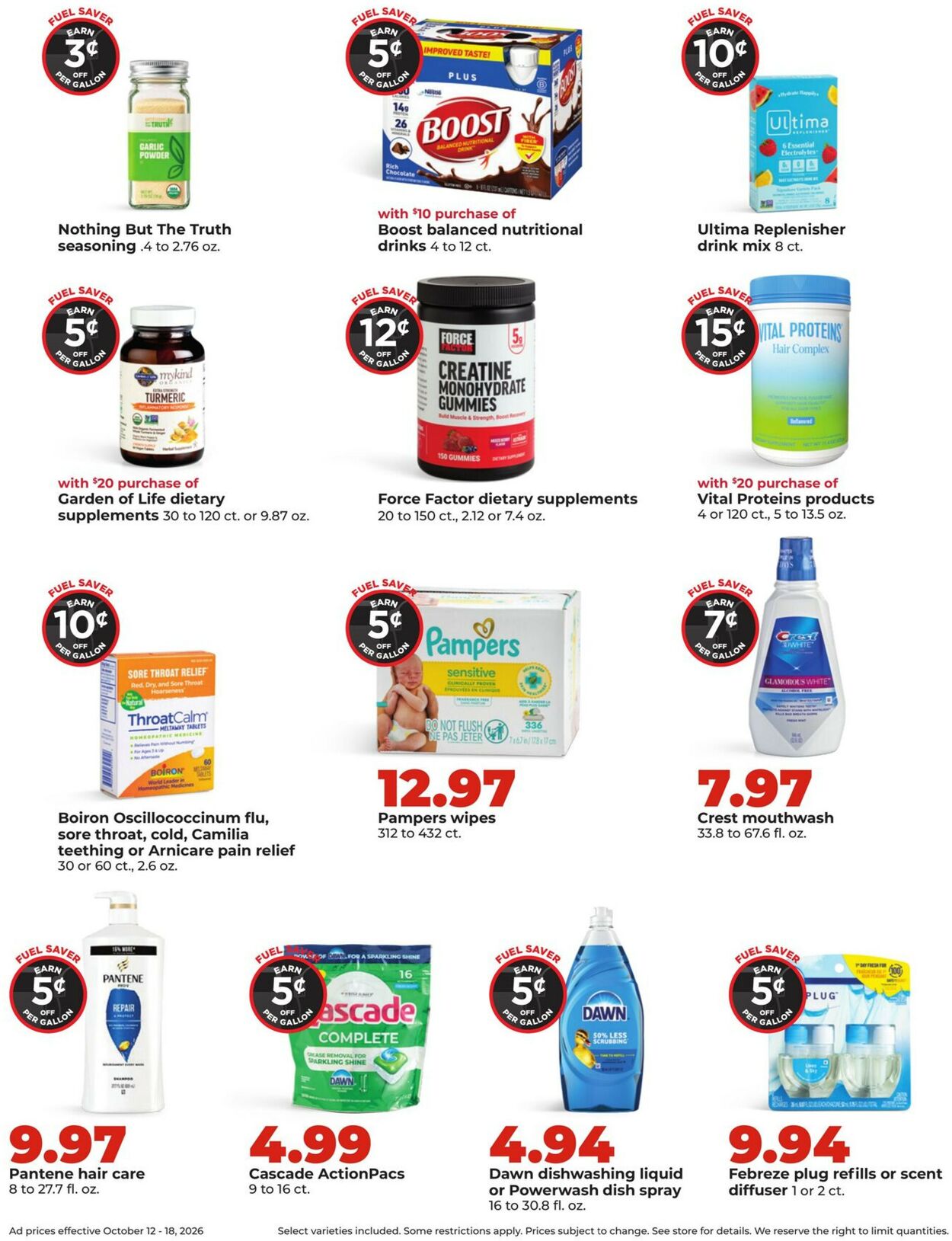 Catalogue HyVee from 10/12/2026