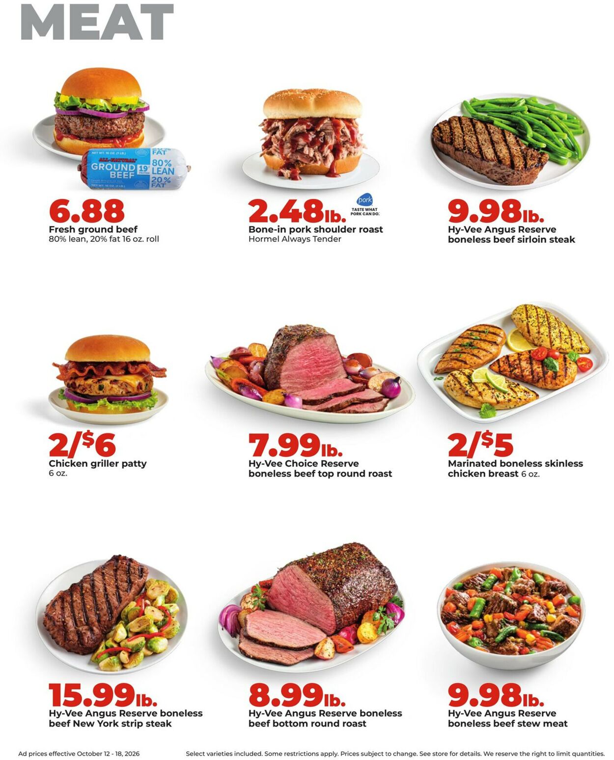 Catalogue HyVee from 10/12/2026