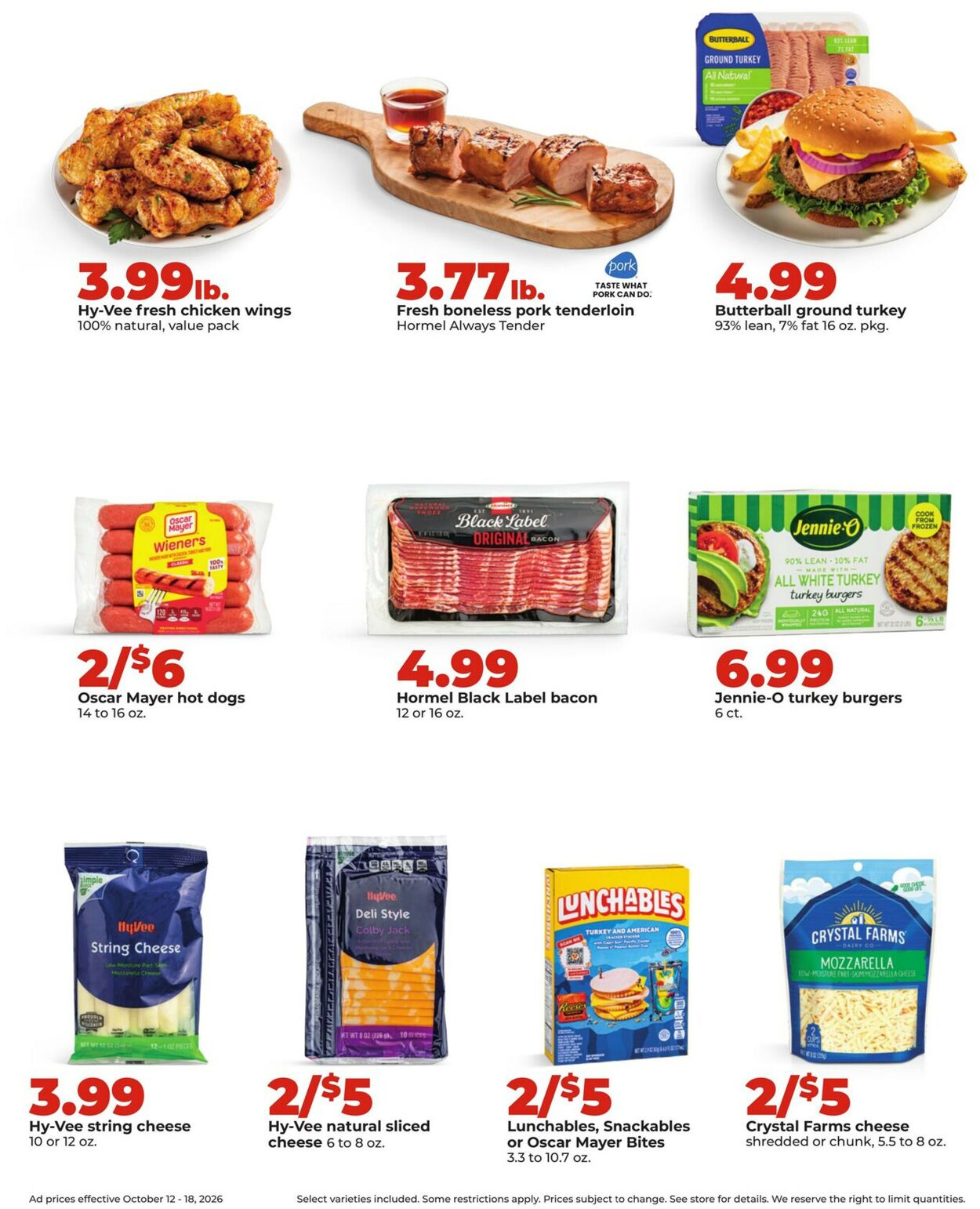 Catalogue HyVee from 10/12/2026