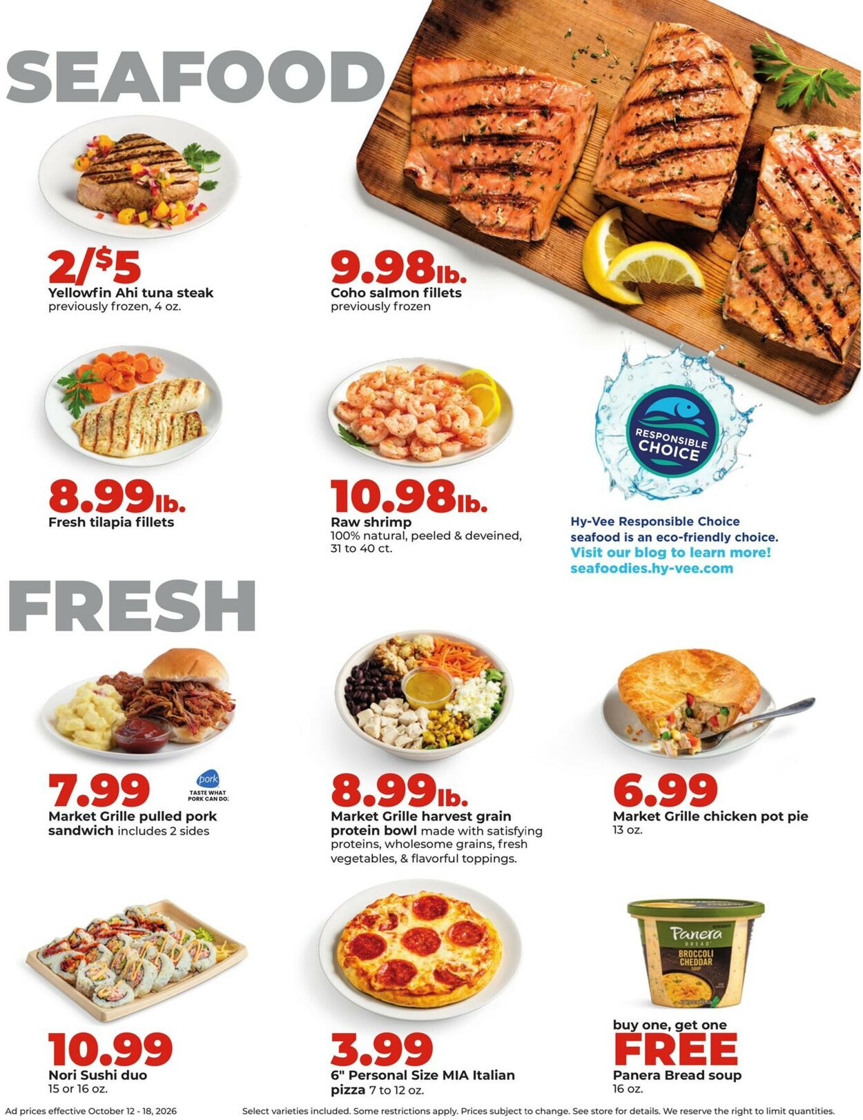 Catalogue HyVee from 10/12/2026