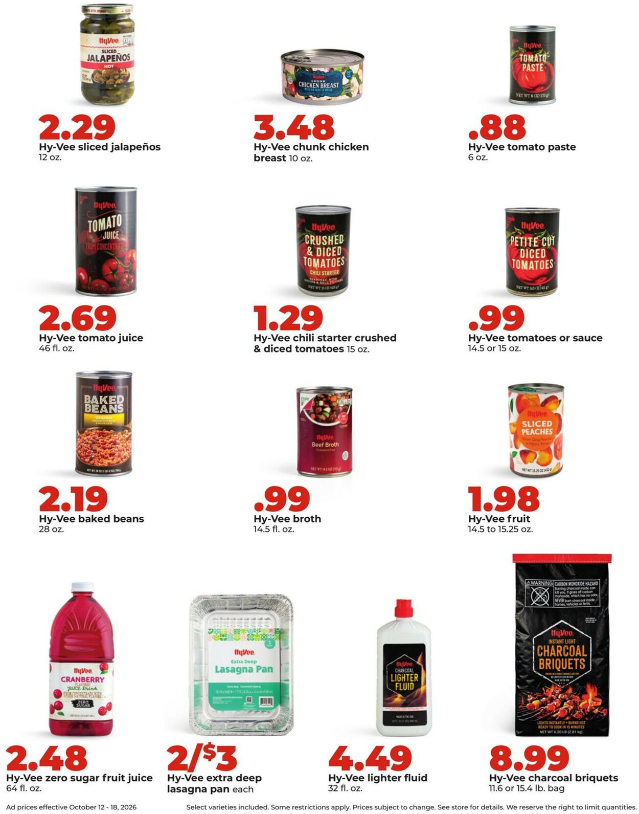 Catalogue HyVee from 10/12/2026