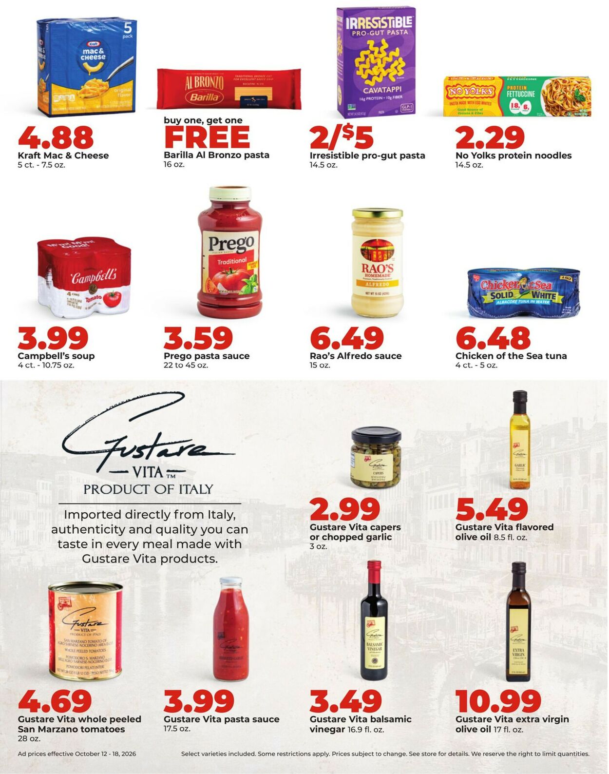 Catalogue HyVee from 10/12/2026
