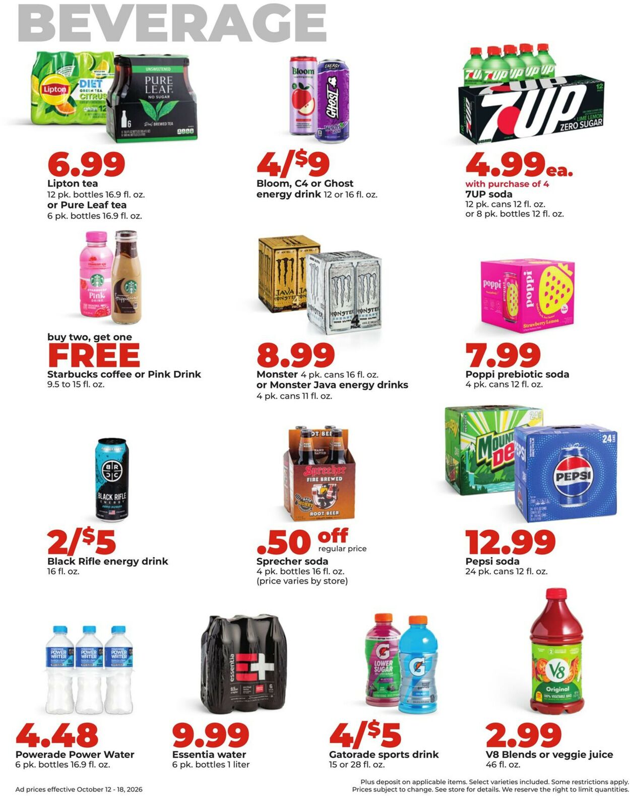 Catalogue HyVee from 10/12/2026