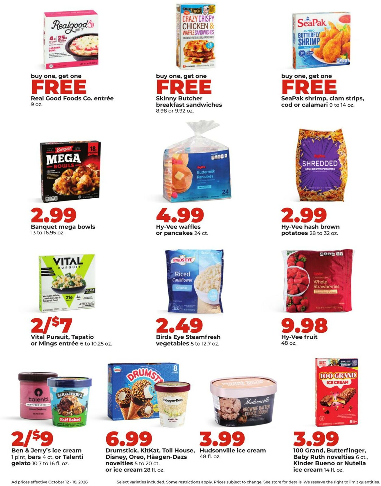 Catalogue HyVee from 10/12/2026
