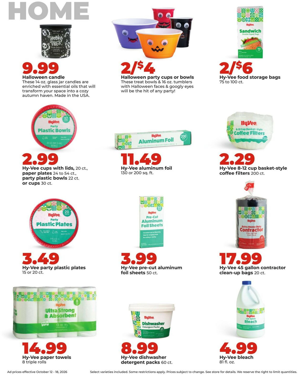 Catalogue HyVee from 10/12/2026