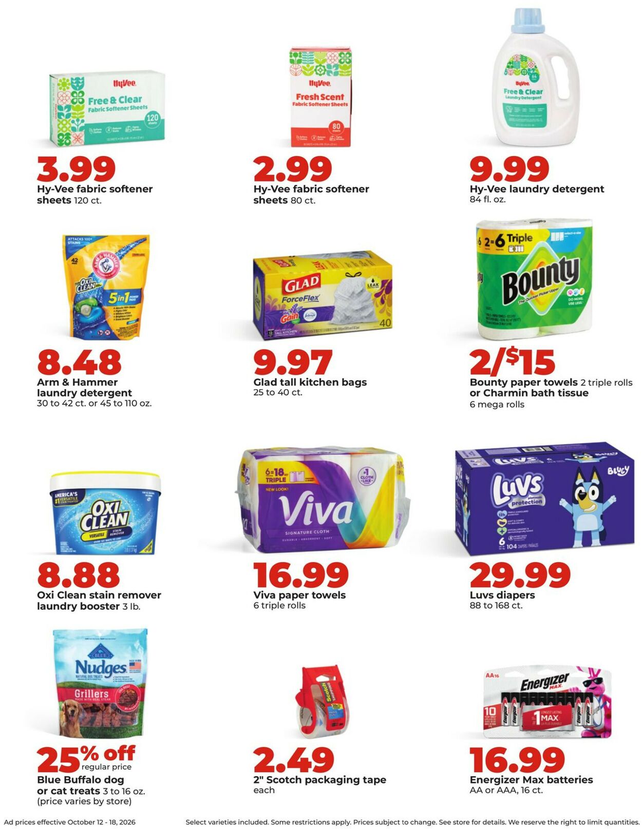 Catalogue HyVee from 10/12/2026