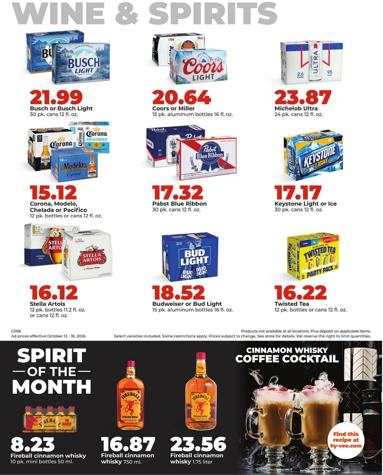 Catalogue HyVee from 10/12/2026