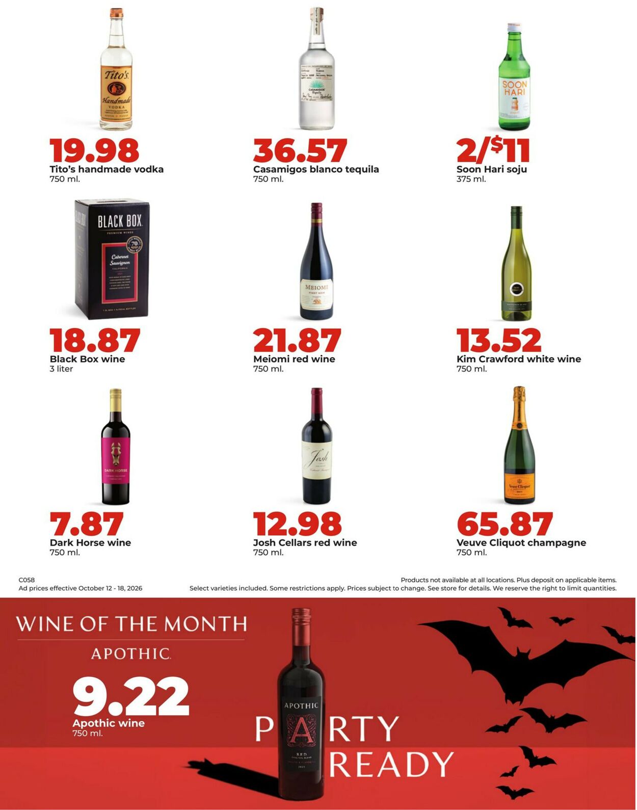 Catalogue HyVee from 10/12/2026