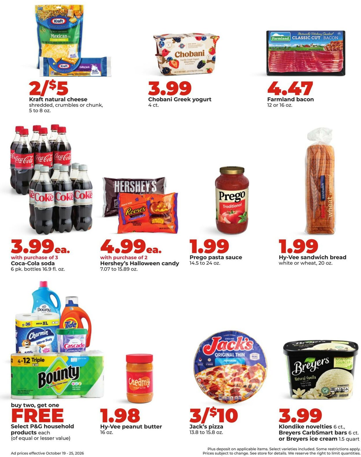 Catalogue HyVee from 10/19/2026