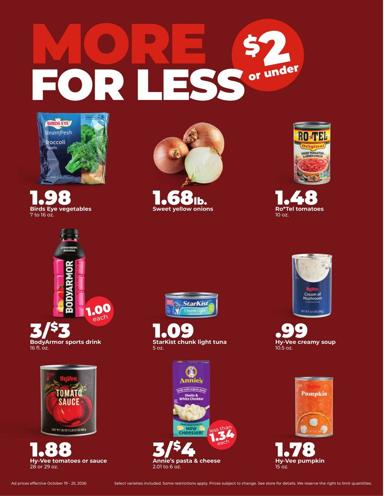 Catalogue HyVee from 10/19/2026