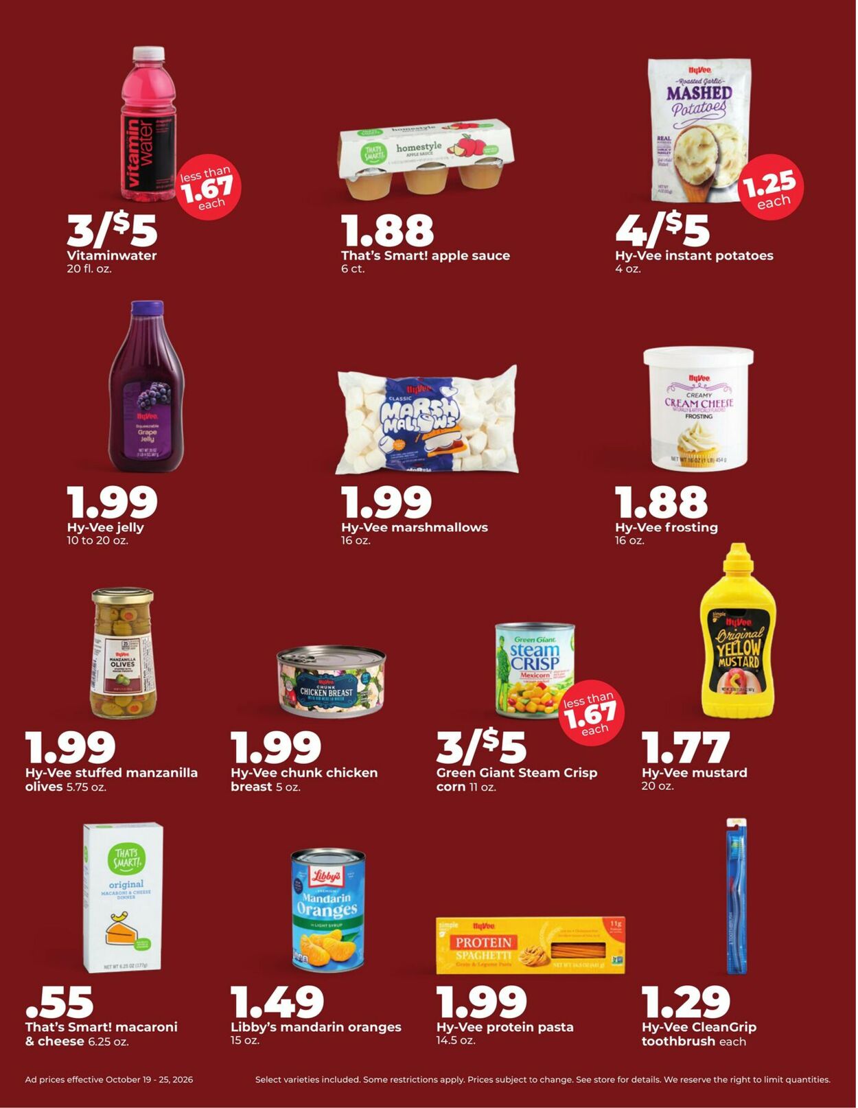 Catalogue HyVee from 10/19/2026
