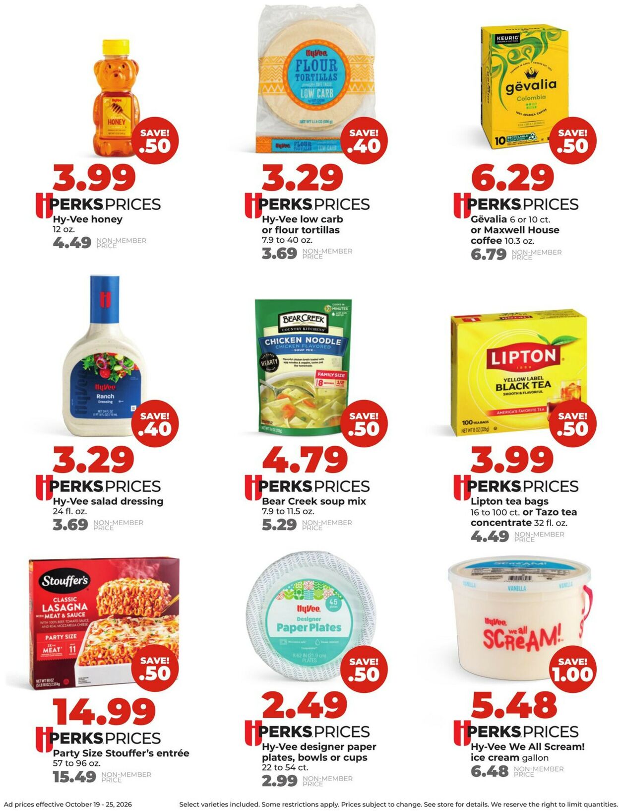 Catalogue HyVee from 10/19/2026