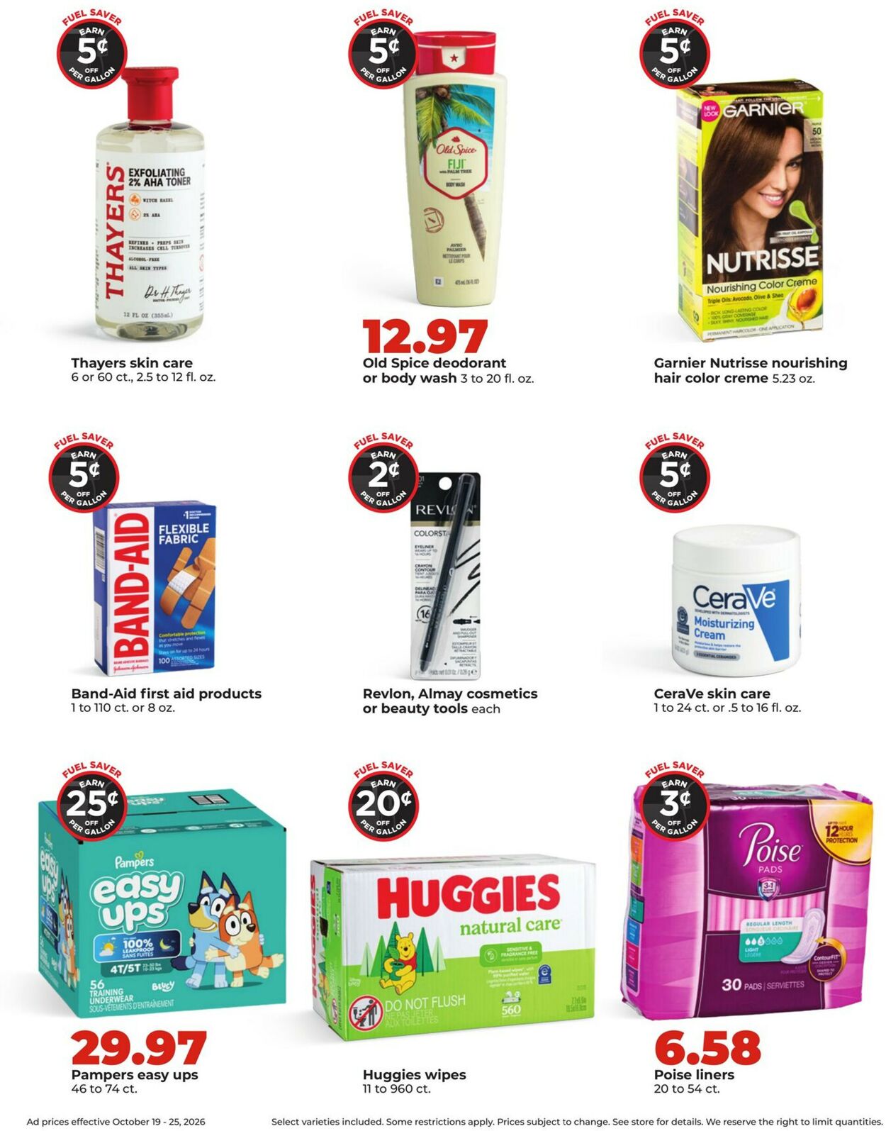 Catalogue HyVee from 10/19/2026
