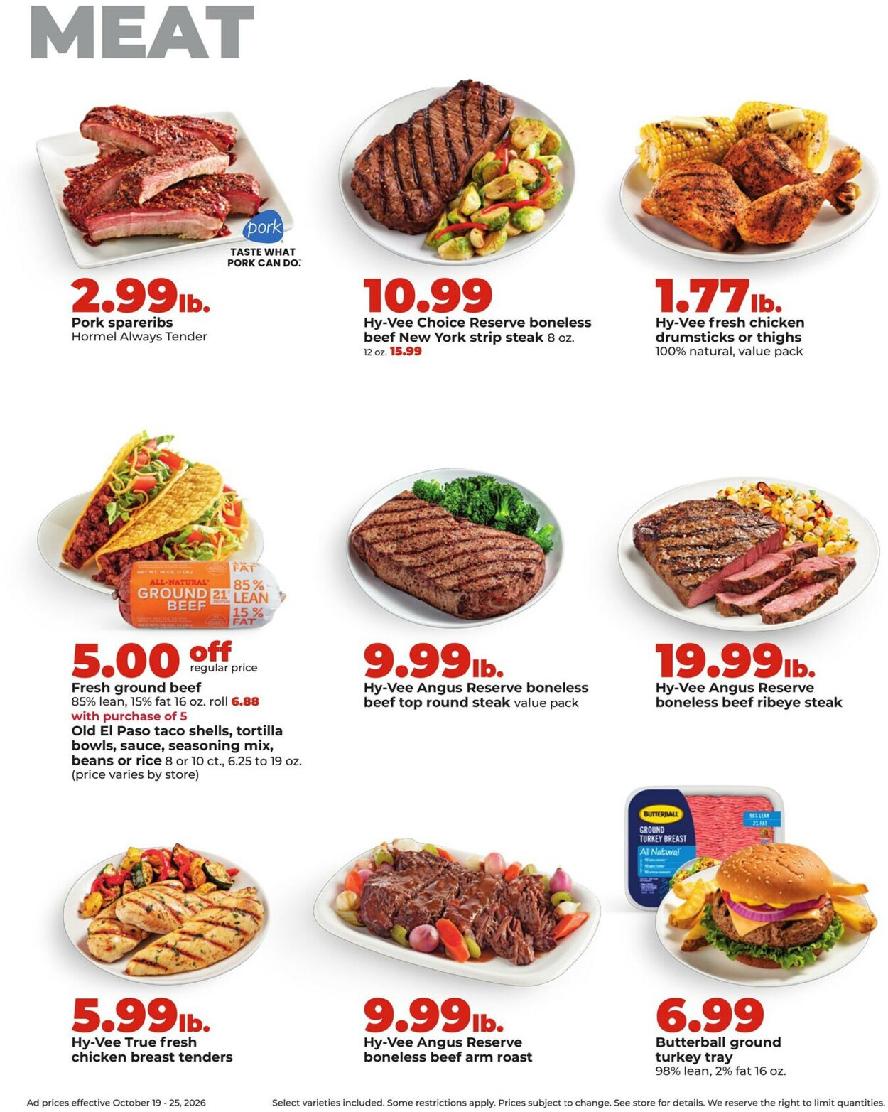 Catalogue HyVee from 10/19/2026
