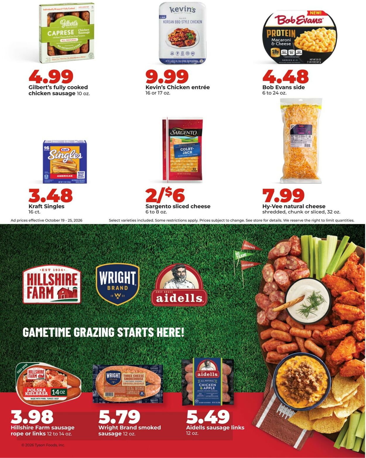 Catalogue HyVee from 10/19/2026